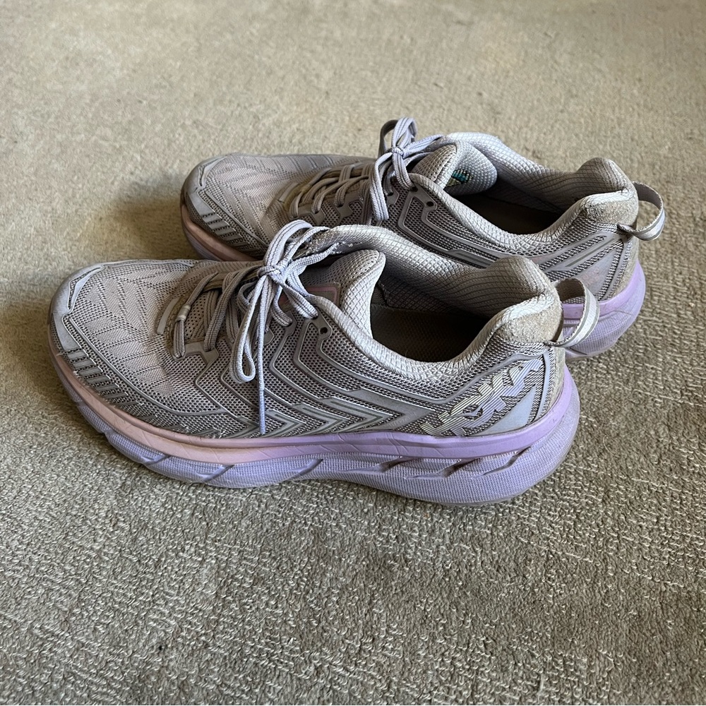 Hoka Clifton 4 x Outdoor Voices Purple Size 9